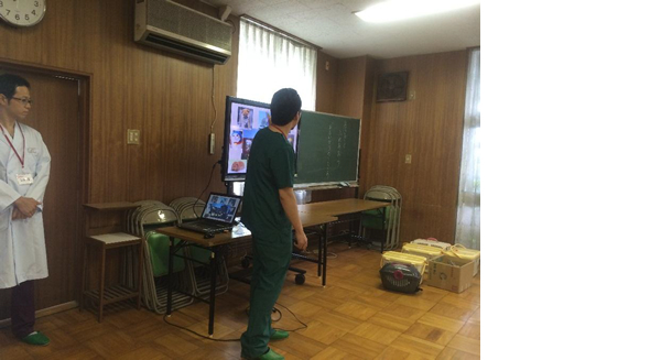 ジャンボ小学校 荒子小学校 「動物ふれあい教室」